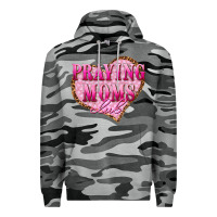 Slate Camo praying moms club Premium Hoodie - texasbilliewilder