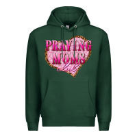 Sports Green praying moms club Premium Hoodie - texasbilliewilder