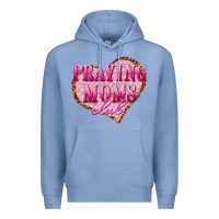 Colony Blue praying moms club Premium Hoodie - texasbilliewilder