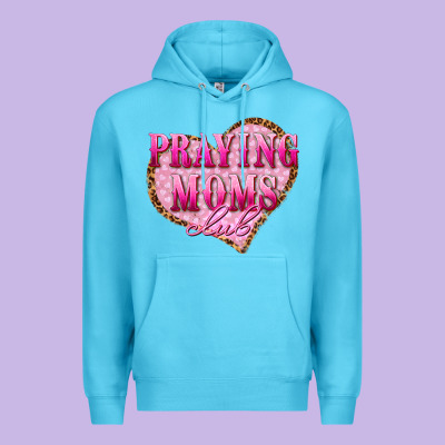 Praying Moms Club Premium Hoodie Designed By Texasbilliewilder