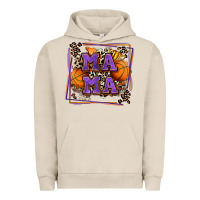 Pigment French Oak basketball mama with leopard Urban Hoodie - Zillion Design Studio