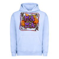 Pigment Grape Ice basketball mama with leopard Urban Hoodie - Zillion Design Studio