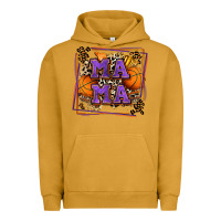 Pigment Peanut Butter basketball mama with leopard Urban Hoodie - Zillion Design Studio