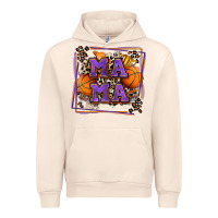 Sandshell basketball mama with leopard Urban Hoodie - Zillion Design Studio
