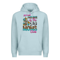 Blue Mist proud member of the bad moms club Premium Hoodie - texasbilliewilder