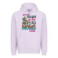Lilac proud member of the bad moms club Premium Hoodie - texasbilliewilder