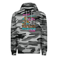Slate Camo proud member of the bad moms club Premium Hoodie - texasbilliewilder
