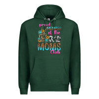 Sports Green proud member of the bad moms club Premium Hoodie - texasbilliewilder