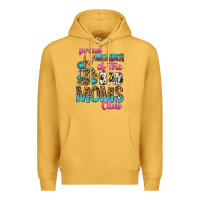 Mustard proud member of the bad moms club Premium Hoodie - texasbilliewilder