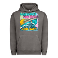 Pigment Tornado boat waves sun rays lake days Urban Hoodie - texasbilliewilder