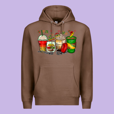 Juneteenth Coffee Cups Premium Hoodie Designed By Zillion Design Studio