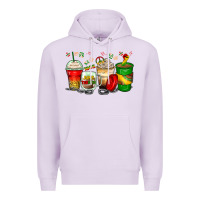 Lilac juneteenth coffee cups Premium Hoodie - Zillion Design Studio