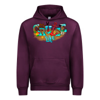 Mauve Wine cruise life Urban Hoodie - texasbilliewilder