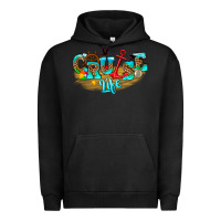 Pigment Black cruise life Urban Hoodie - texasbilliewilder