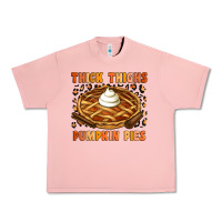 Salmon Thick Thighs Pumpkin Pies Urban Heavy Tee - Artiststas