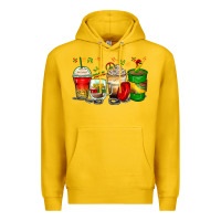 Lemon juneteenth coffee cups Premium Hoodie - Zillion Design Studio