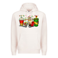 Pale Pink juneteenth coffee cups Premium Hoodie - Zillion Design Studio