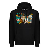 Indian Headdress Coffee Cups Premium Hoodie | Teevron