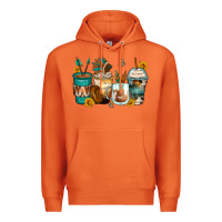 Carrot indian headdress coffee cups Premium Hoodie - Zillion Design Studio