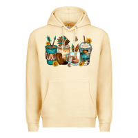 Pina Colada indian headdress coffee cups Premium Hoodie - Zillion Design Studio