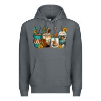 Rock indian headdress coffee cups Premium Hoodie - Zillion Design Studio
