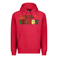 Cardinal 'tis the season softball christmas Premium Hoodie - RanaPortraitStore