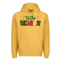 Mustard 'tis the season softball christmas Premium Hoodie - RanaPortraitStore