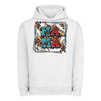 Pigment Lunar Rock baseball mama with leopard Urban Hoodie - Zillion Design Studio