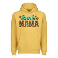 Antique Gold ranch mama Premium Hoodie - texasbilliewilder
