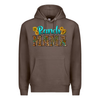 Coffee ranch mama Premium Hoodie - texasbilliewilder