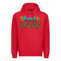Red ranch mama Premium Hoodie - texasbilliewilder