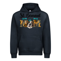Navy western st. bernard mom Urban Hoodie - RanaPortraitStore