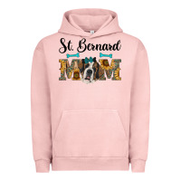 Pigment Salmon western st. bernard mom Urban Hoodie - RanaPortraitStore