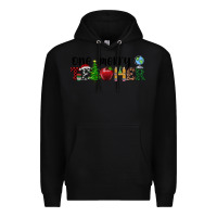 Black one merry teacher Premium Hoodie - RanaPortraitStore