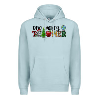 Blue Mist one merry teacher Premium Hoodie - RanaPortraitStore