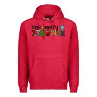 Cardinal one merry teacher Premium Hoodie - RanaPortraitStore