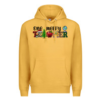 Mustard one merry teacher Premium Hoodie - RanaPortraitStore