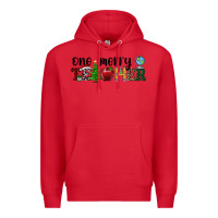 Red one merry teacher Premium Hoodie - RanaPortraitStore