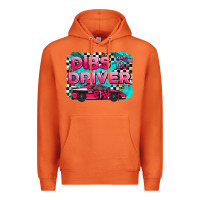 Carrot dibs on the driver background Premium Hoodie - AdoDesignShop