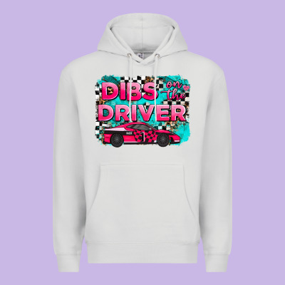 Dibs On The Driver Background Premium Hoodie Designed By Adodesignshop