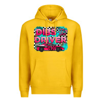 Lemon dibs on the driver background Premium Hoodie - AdoDesignShop
