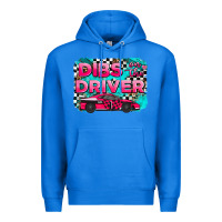 True Royal dibs on the driver background Premium Hoodie - AdoDesignShop