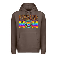 Coffee proud mom lgbtq Premium Hoodie - texasbilliewilder