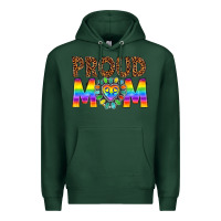 Sports Green proud mom lgbtq Premium Hoodie - texasbilliewilder