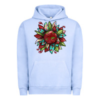 Cherry Sunflower Urban Hoodie | Teevron