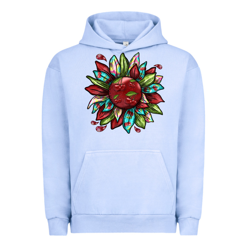 Cherry Sunflower Urban Hoodie by texasbilliewilder | Teevron