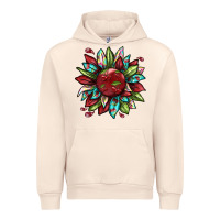 Sandshell Cherry sunflower Urban Hoodie - texasbilliewilder