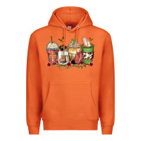 Carrot faith coffee cups Premium Hoodie - Zillion Design Studio