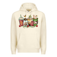 Sandshell faith coffee cups Premium Hoodie - Zillion Design Studio