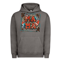 Pigment Tornado American football mama with leopard Urban Hoodie - Zillion Design Studio